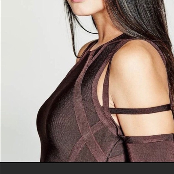 Marciano long sleeve Bandage dress - Picture 2 of 6